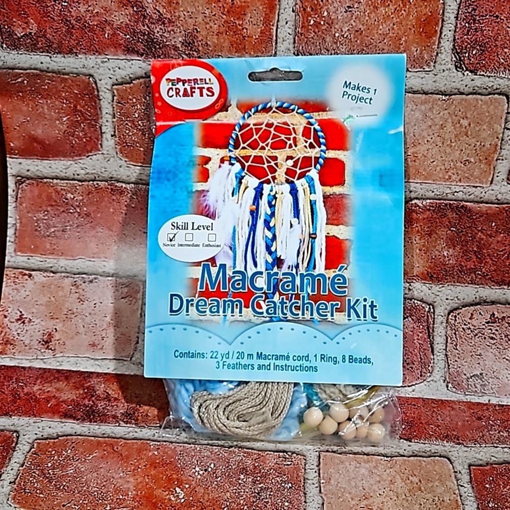 Macrame dream catcher craft kit